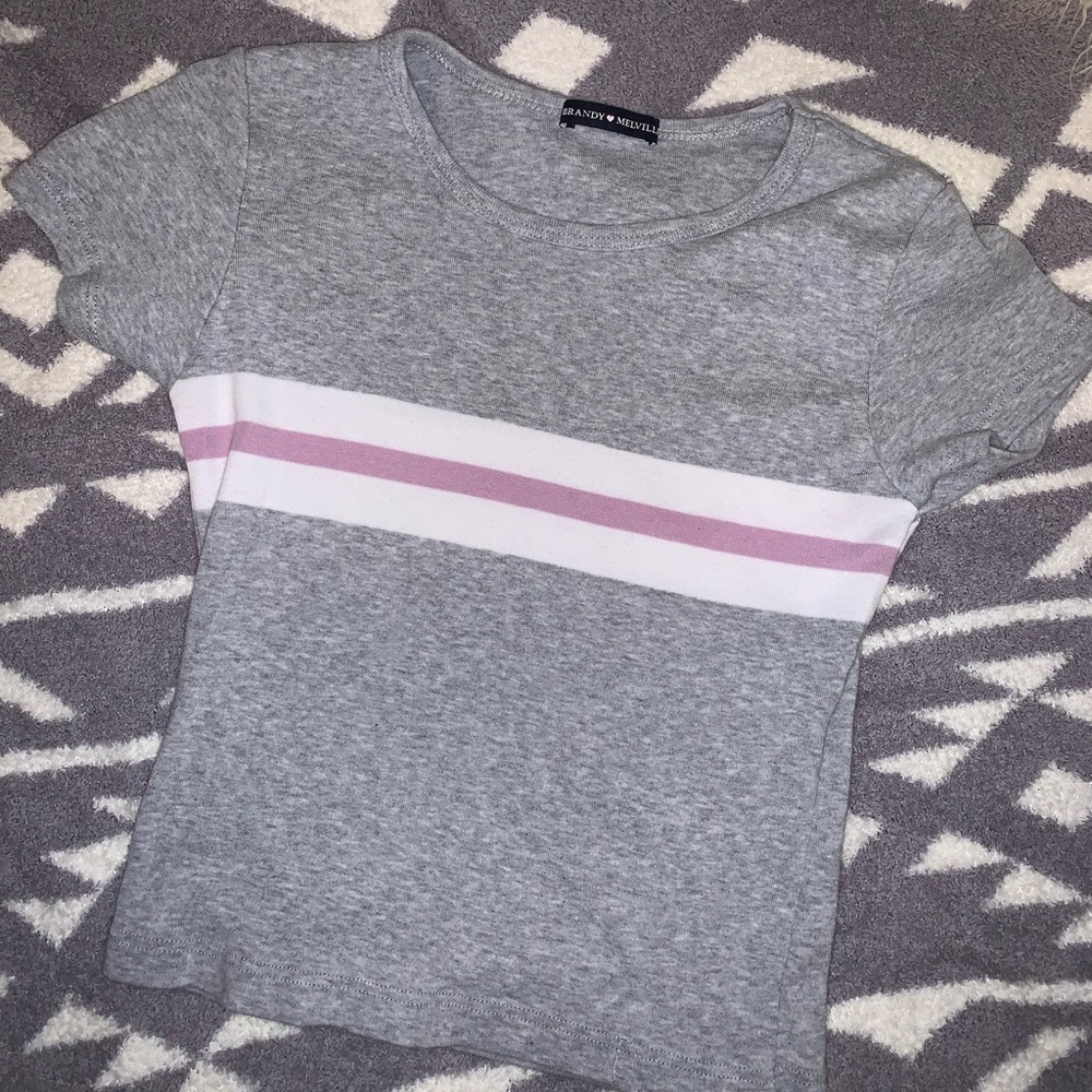 RARE brandy melville crop top 🌸